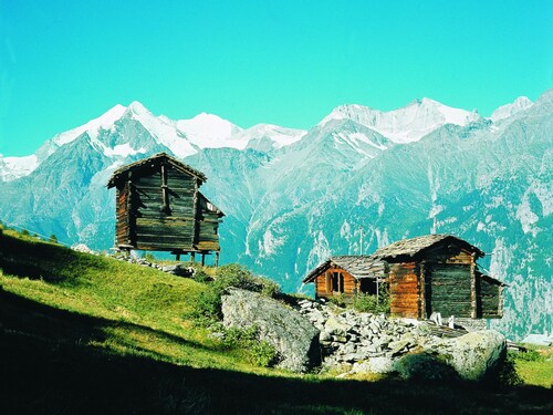Chalet in Heremence With Stunning Alpine Views