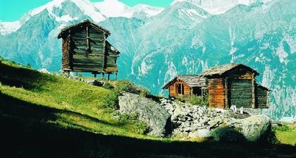 Chalet in Heremence With Stunning Alpine Views