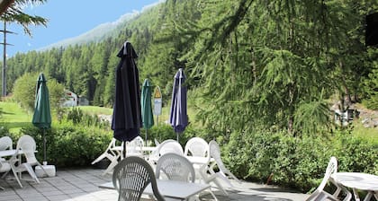 Chalet in Alps Near Ski Slopes