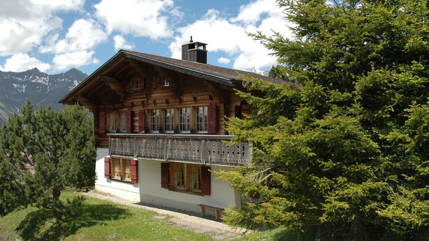 Chalet | Exterior - Stylish Chalet in Achseten Höchst With Terrace (Frutigen)