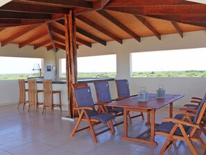 Apartment | Balcony - Spacious Apartment in Bonaire With Swimming Pool (Kralendijk)