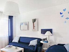 Apartment | Exterior - Delightfully Decorated Apartment with Sea View near Beach (Brela)