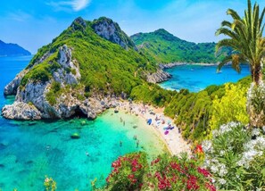 View from property - Villa in Paleokastrites With Sauna (Corfu)