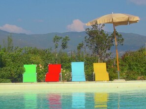 Villa | Pool | Indoor pool, outdoor pool - Villa in Cortona With Private Pool (Cortona)