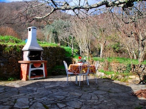 Ferienhaus | Balkon