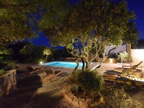 Pool - Home With a Private Terrace in a Quiet Area, Near the Sea (Kolan)