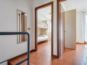 3 bedrooms, individually furnished, cribs/infant beds