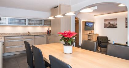 Top vacation apartment for families, large play and sunbathing area, central and quiet