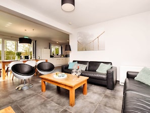 House | Living area - Cozy Stay Near Durbuy Woods (Durbuy)