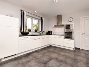 House | Private kitchen | High chair - Cozy Stay Near Durbuy Woods (Durbuy)