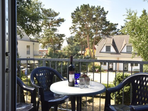 Spacious Apartment in Dierhagen Strand With Balcony