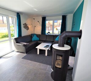 House | Living room - Ferienhaus in Rerik mit Terrasse (Rerik)