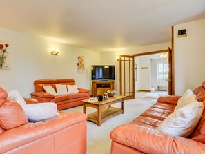 Living room - Stunning Holiday Home in Cornwall With Large Garden (Wadebridge)