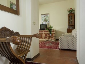 House | Living room - Beautiful Farmhouse With Pool at 500 Meters Altitude (Montaione)