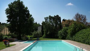 Pool - Beautiful Farmhouse With Pool at 500 Meters Altitude (Montaione)