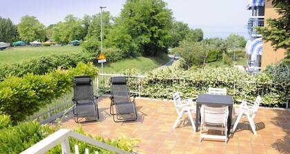 Near the Harbour and Sandbeach of Pacengo di Lazise