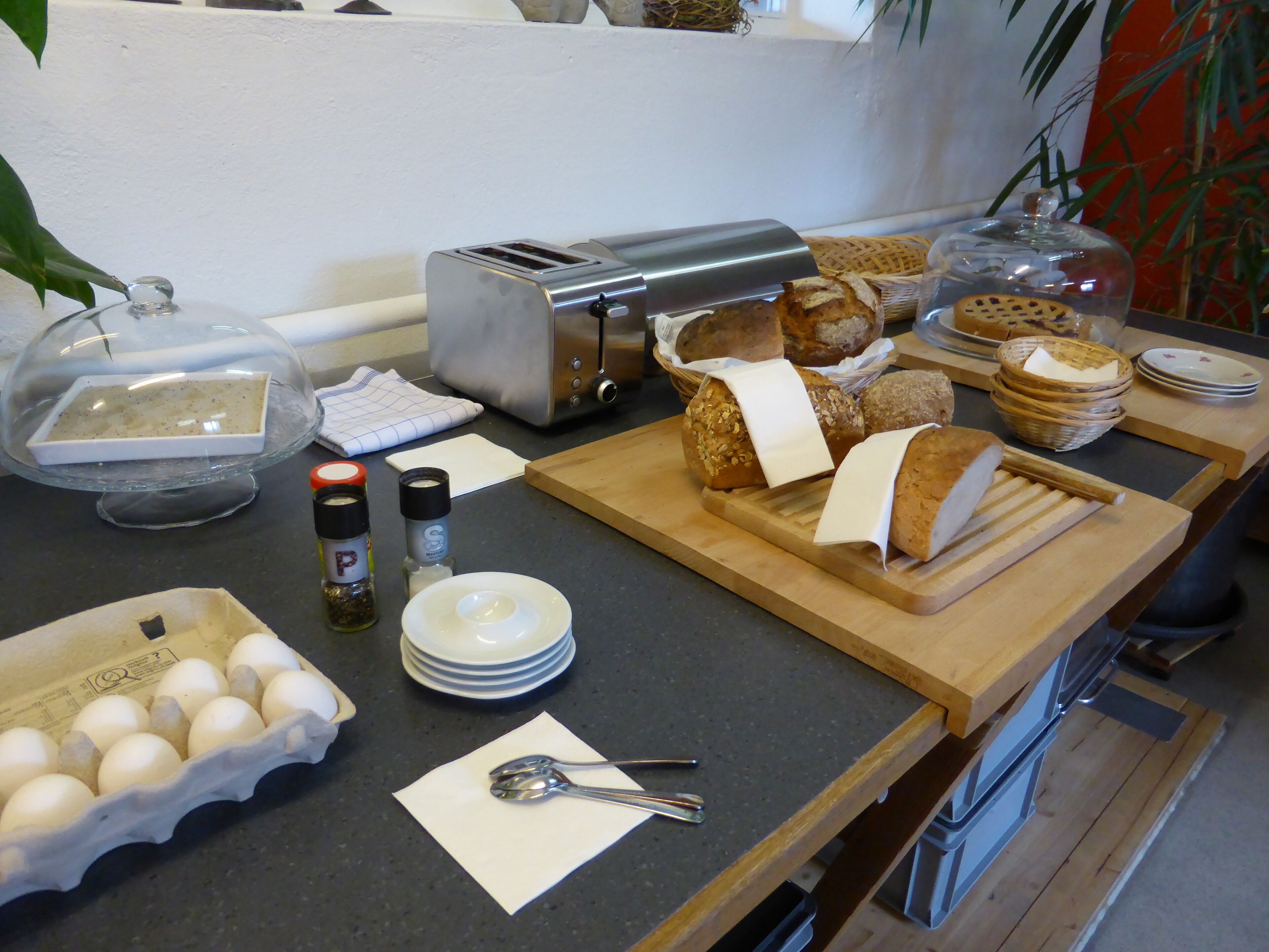 Gratis morgenmadsbuffet hver dag
