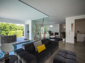 House | Living area - Villa in Terrasini With Pool Near Magaggiari Beach (Terrasini)