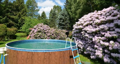 Forest Escape With Garden