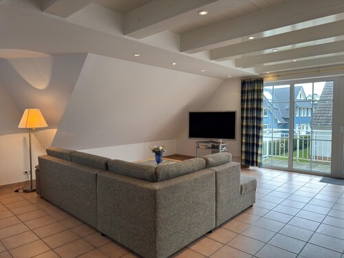 Wohnung mit Balkon-nur 500 Meter zum Strand