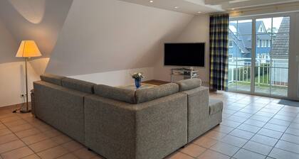 Wohnung mit Balkon-nur 500 Meter zum Strand