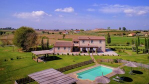 Unclassified image, 3 of 18, button - Typical Tuscan Farmhouse With Private Swimming Pool Near a Small Bar (Cortona)