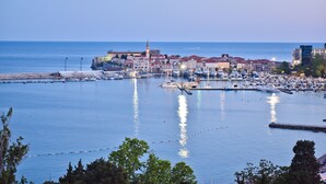 Vue sur la plage/l’océan
