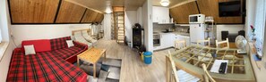 Chalet | Private kitchen - Nice Holiday Home With Fireplace in the Ore Mountains Near the Chairlift (Loucna Pod Klinovcem)