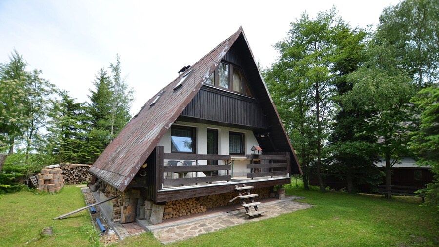 Nice Holiday Home With Fireplace in the Ore Mountains Near the Chairlift