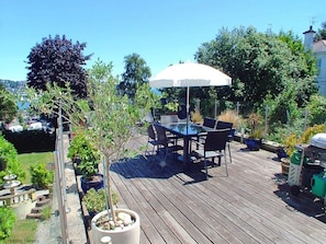 Balcony - Modern Apartment in Torquay Devon With Private Garden (Torquay)