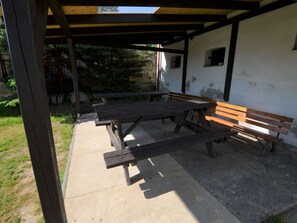 Ferienhaus | Balkon