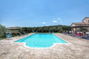 House | Pool - Farmhouse in Asciano With Pool & BBQ (Asciano)
