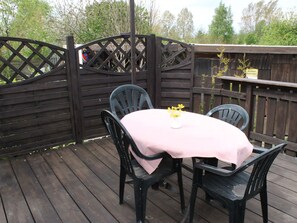 Apartment | Balcony - Cozy Country Apartment in Russow on Baltic Sea Coast (Rerik)