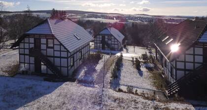 Alluring Apartment near Lake Edersee in Half Timbered House with Terrace