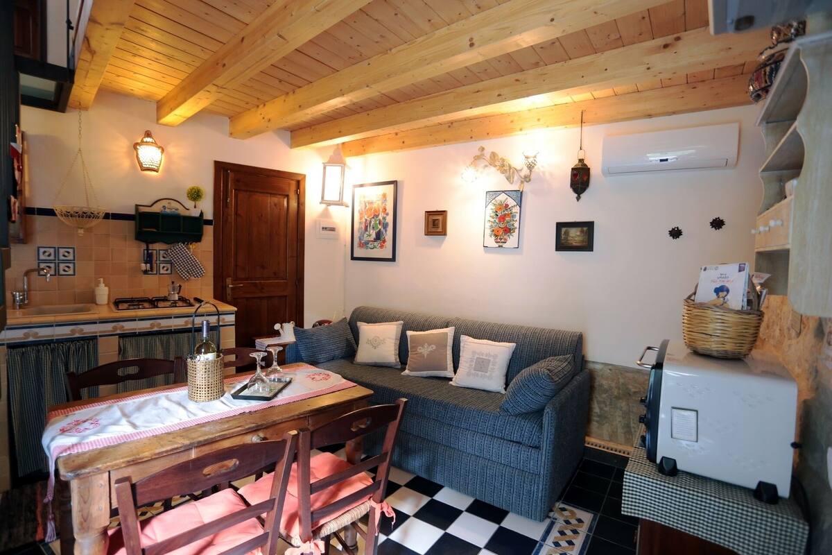 Apartment, 1 Bedroom (Libeccio Maison) | Living area