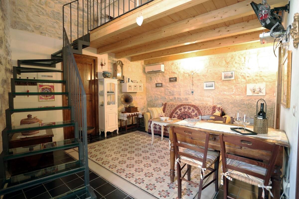 Appartement, 1 chambre (Grecale Maison) | Aire de séjour