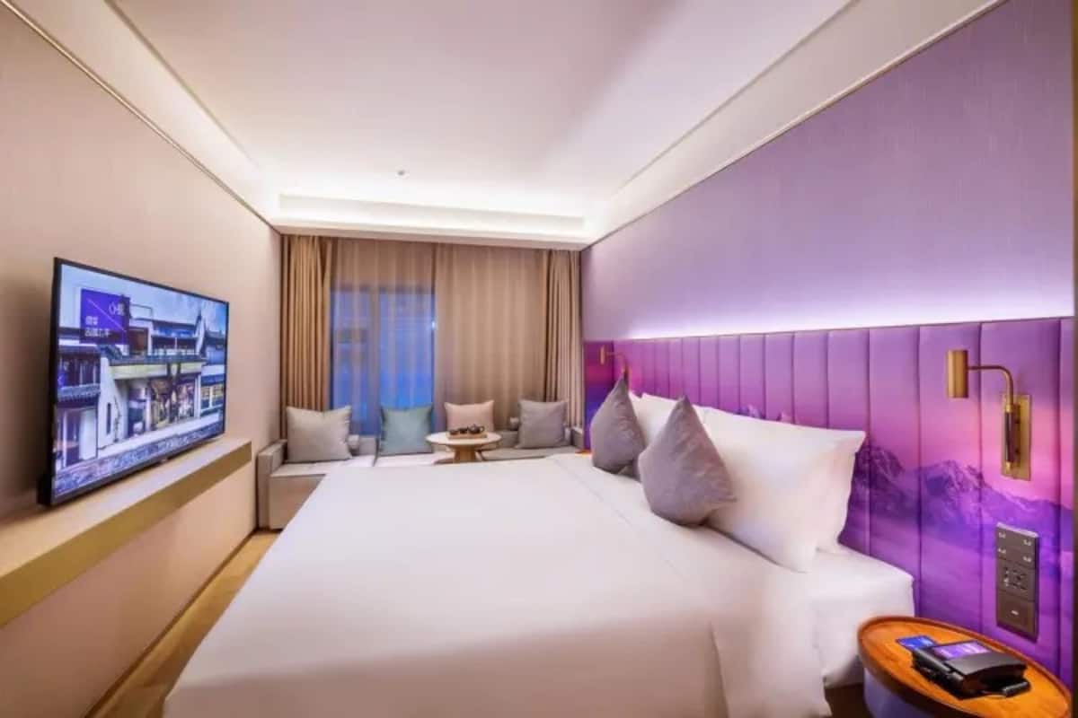 Superior-Doppelzimmer | Schreibtisch, Verdunkelungsvorhänge, kostenloses WLAN, Bettwäsche