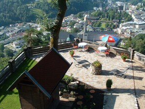 Outdoor dining - Ferienwohnung I, für 2-5 Personen (Berchtesgaden)