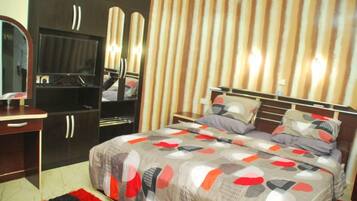 Desk, laptop workspace, soundproofing, iron/ironing board