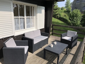 Chalet | Balcony - Cozy Chalet With Private Garden Near the Forest (Malmedy)