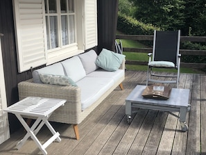 Balcony - Cozy Chalet With Private Garden Near the Forest (Malmedy)
