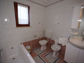 Badewanne, Handtücher