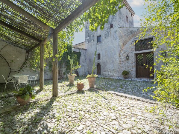 Ferienhaus | Balkon