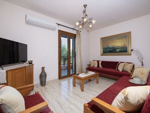 House | Living area - Modern Holiday Home in Sfakaki (Rethymno)