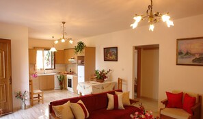 House | Living room - Modern Holiday Home in Sfakaki (Rethymno)