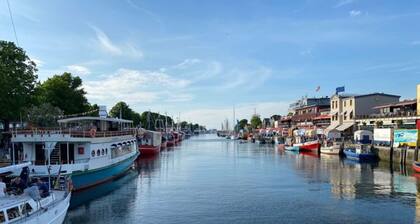 Geraeumiges Ferienhaus mit Sauna