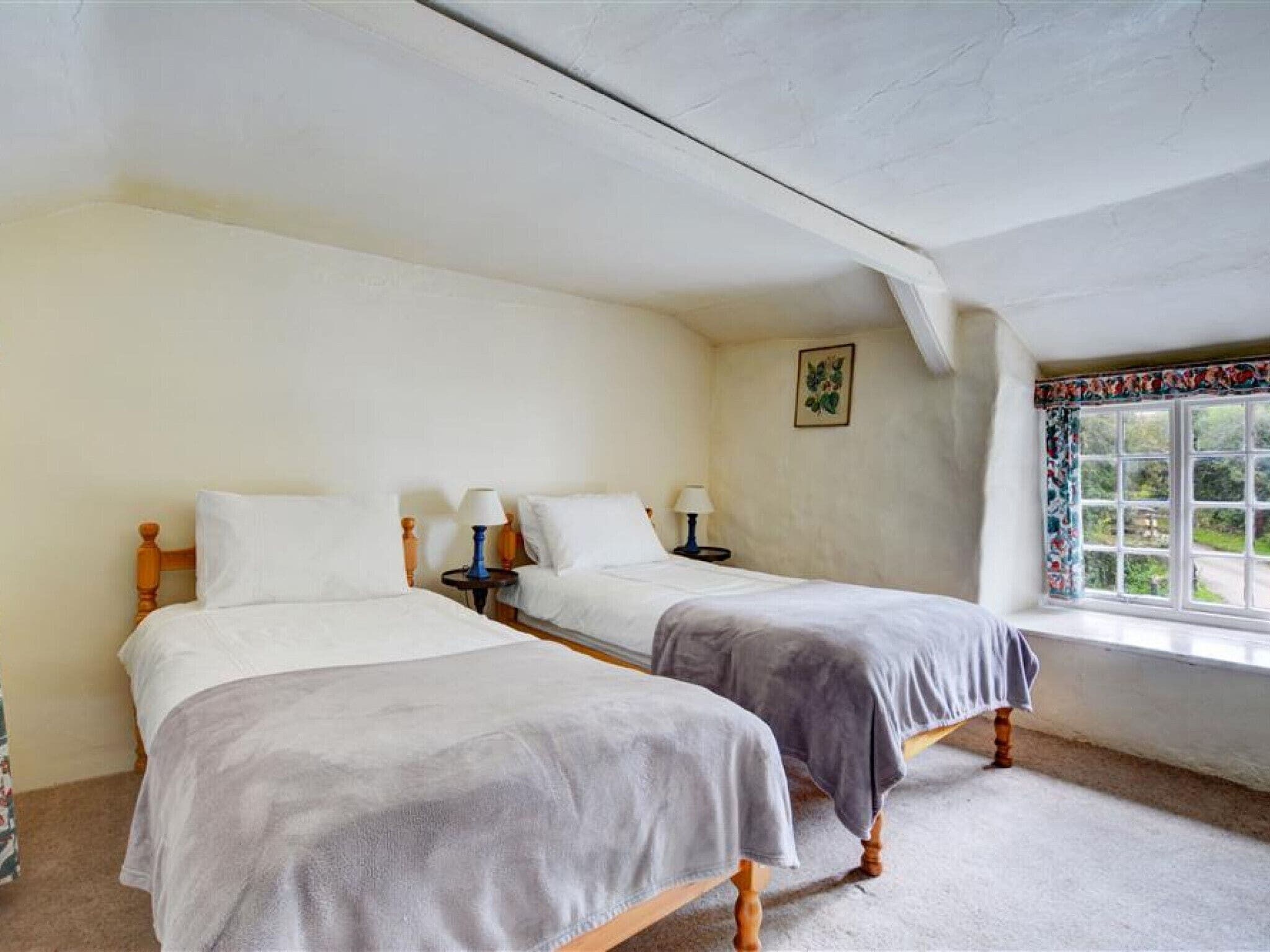 3 bedrooms, individually furnished, bed sheets