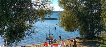 Holiday House Located Near the Forest, Lake and Sea
