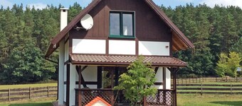 Holiday House Located Near the Forest, Lake and Sea