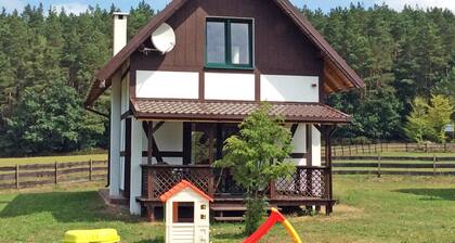 Holiday House Located Near the Forest, Lake and Sea